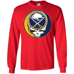 Buffalo Sabres Grateful Dead Steal Your Face Hockey Nhl Shirts Men Long Sleeve Shirt Men Long Sleeve Shirt - parenttees