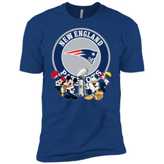 Nfl – New England Patriots Super Bowl 2019 Mickey Mouse Minnie Mouse Donald Duck Daisy Duck Football Men Short Sleeve T-Shirt Men Short Sleeve T-Shirt - parenttees