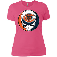 Chicago Bears Grateful Dead Steal Your Face Football Nfl Shirts Women Cotton T-Shirt Women Cotton T-Shirt - parenttees