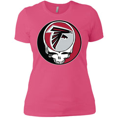 Atlanta Falcons Grateful Dead Steal Your Face Football Nfl Shirts Women Cotton T-Shirt Women Cotton T-Shirt - parenttees