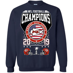 Nfl – Football Champions Kansas City Chiefs Super Bowl 2019 Crewneck Pullover Sweatshirt Crewneck Pullover Sweatshirt - parenttees