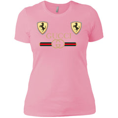 Best Gucci Ferrari New T-shirt Women Cotton T-Shirt Women Cotton T-Shirt - parenttees