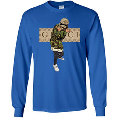 Gucci Gang Hiphop T-shirt Men Long Sleeve Shirt Men Long Sleeve Shirt - parenttees