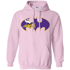 We Are The Minnesota Vikings Batman Nfl Mashup Pullover Hoodie Sweatshirt Pullover Hoodie Sweatshirt - parenttees