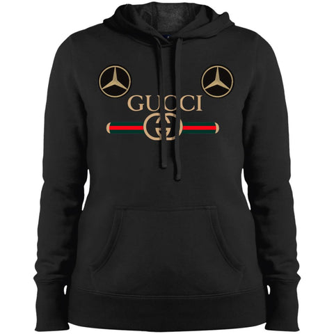 Gucci Mercedes Best T-shirt Women Hooded Sweatshirt Black / X-Small Women Hooded Sweatshirt - parenttees