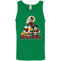 Mickey Mouse Washington Redskins American Football Nfl Sports Shirt Men Cotton Tank Men Cotton Tank - parenttees