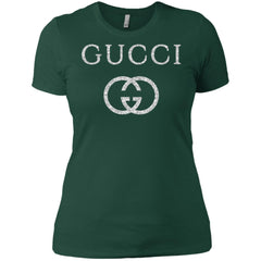 Vintage Gucci Logo Inspired Women Cotton T-Shirt Women Cotton T-Shirt - parenttees