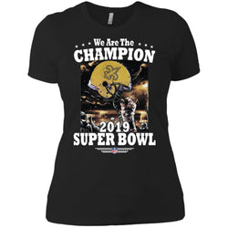 Nfl – New Orleans Saints We Are The Champion 2019 Super Bowl Football Women Cotton T-Shirt