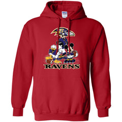 Mickey Mouse Baltimore Ravens American Football Nfl Sports Shirt Pullover Hoodie Sweatshirt Pullover Hoodie Sweatshirt - parenttees