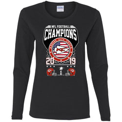 Nfl – Football Champions Kansas City Chiefs Super Bowl 2019 Women Long Sleeve Shirt