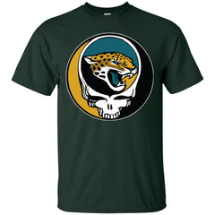 Jacksonville Jaguars Grateful Dead Steal Your Face Football Nfl Shirts Men Cotton T-Shirt Men Cotton T-Shirt - parenttees