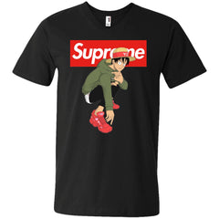 Supreme One Piece Y3 T-shirt Men V-Neck T-Shirt Men V-Neck T-Shirt - parenttees