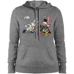 Star Wars T-shirts Rabbit Vs Duck Donald Funny Women Hooded Sweatshirt Women Hooded Sweatshirt - parenttees