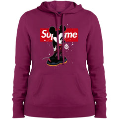 Supreme Mickey Babe Cute Love T-shirt Women Hooded Sweatshirt Women Hooded Sweatshirt - parenttees