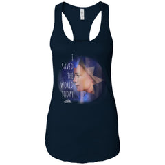 Captain Marvel Saved The World Portrait Women Tank Top Women Tank Top - parenttees