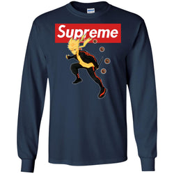 Supreme Naruto T-shirt Men Long Sleeve Shirt