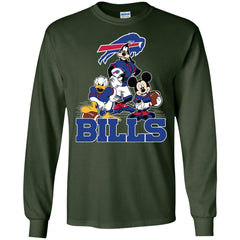 Mickey Mouse Buffalo Bills American Football Nfl Sports Shirt Men Long Sleeve Shirt Men Long Sleeve Shirt - parenttees