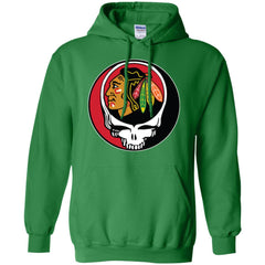 Chicago Blackhawks Grateful Dead Steal Your Face Hockey Nhl Shirts Pullover Hoodie Sweatshirt Pullover Hoodie Sweatshirt - parenttees