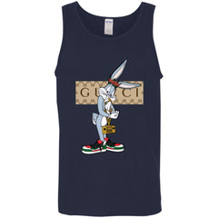 Best Gucci Rabbit T-shirt Men Cotton Tank Men Cotton Tank - parenttees