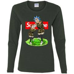 Supreme Rick And Morty Best T-shirt Women Long Sleeve Shirt Women Long Sleeve Shirt - parenttees