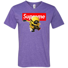 Supreme Minion T-shirt Trending Men V-Neck T-Shirt Men V-Neck T-Shirt - parenttees