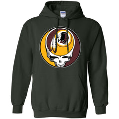Washington Redskins Grateful Dead Steal Your Face Football Nfl Shirts Pullover Hoodie Sweatshirt Pullover Hoodie Sweatshirt - parenttees