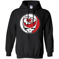 Kansas City Chiefs Grateful Dead Steal Your Face Football Nfl Shirts Pullover Hoodie Sweatshirt