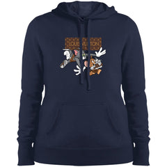 Louis Vuitton Cartoon Tom And Jerry T-shirt Women Hooded Sweatshirt Women Hooded Sweatshirt - parenttees