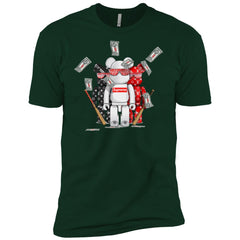 Supreme Lego Robot T-shirt Men Short Sleeve T-Shirt Men Short Sleeve T-Shirt - parenttees