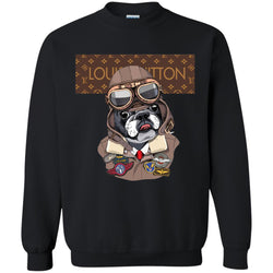 Louis Vuitton T-shirt Style Dogs T-shirt Crewneck Pullover Sweatshirt