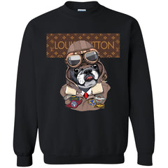 Louis Vuitton T-shirt Style Dogs T-shirt Crewneck Pullover Sweatshirt Crewneck Pullover Sweatshirt - parenttees