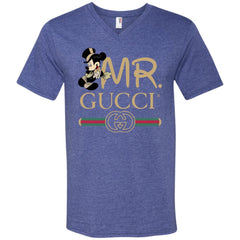 Mr Mickey Gucci Couple Disney Shirt Valentine's Day T-shirt Men V-Neck T-Shirt Men V-Neck T-Shirt - parenttees