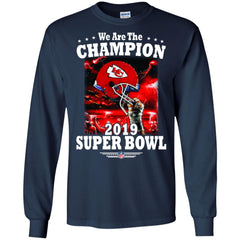 Nfl – Kansas City Chiefs We Are The Champion 2019 Super Bowl Football Men Long Sleeve Shirt Men Long Sleeve Shirt - parenttees