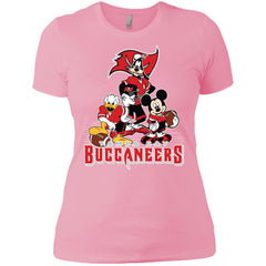 Mickey Mouse Tampa Bay Buccaneers American Football Nfl Sports Shirt Women Cotton T-Shirt Women Cotton T-Shirt - parenttees