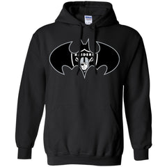 We Are The Oakland Raiders Batman Nfl Mashup Pullover Hoodie Sweatshirt Pullover Hoodie Sweatshirt - parenttees