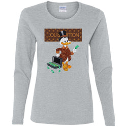 Louis Vuitton Donald Duck T-shirt Women Long Sleeve Shirt