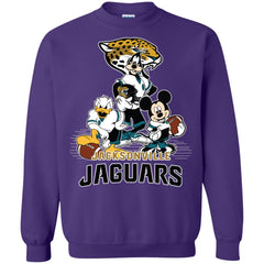 Mickey Mouse Jacksonville Jaguar American Football Nfl Sports Shirt Crewneck Pullover Sweatshirt Crewneck Pullover Sweatshirt - parenttees