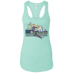 Marvel Captain Marvel Flight Clouds Vintage Women Tank Top Women Tank Top - parenttees