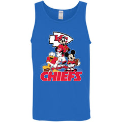 Mickey Mouse Kansas City Chiefs American Football Nfl Sports Shirt Men Cotton Tank Men Cotton Tank - parenttees