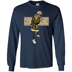 Gucci Gang Hiphop T-shirt Men Long Sleeve Shirt Men Long Sleeve Shirt - parenttees