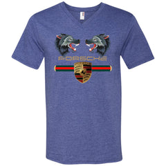 Trending Gucci Porsche Vip Shirt Men V-Neck T-Shirt Men V-Neck T-Shirt - parenttees