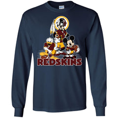 Mickey Mouse Washington Redskins American Football Nfl Sports Shirt Men Long Sleeve Shirt Men Long Sleeve Shirt - parenttees