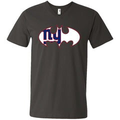 We Are The New York Giants Batman Nfl Mashup Men V-Neck T-Shirt Men V-Neck T-Shirt - parenttees