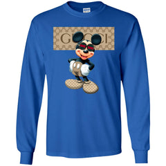 Gucci Mickey Gift Birthday T-shirt Men Long Sleeve Shirt Men Long Sleeve Shirt - parenttees