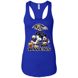 Mickey Mouse Baltimore Ravens American Football Nfl Sports Shirt Women Tank Top