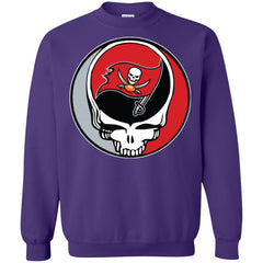 Tampa Bay Buccaneers Grateful Dead Steal Your Face Football Nfl Shirts Crewneck Pullover Sweatshirt Crewneck Pullover Sweatshirt - parenttees