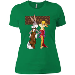 Louis Vuitton Rabbit Love Family T-shirt Women Cotton T-Shirt Women Cotton T-Shirt - parenttees