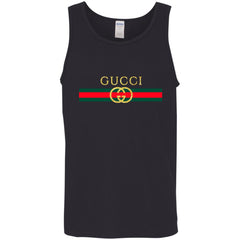 Gucci Logo Vintage Inspired Trend Men Cotton Tank Men Cotton Tank - parenttees