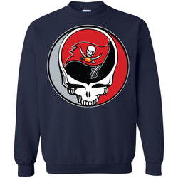 Tampa Bay Buccaneers Grateful Dead Steal Your Face Football Nfl Shirts Crewneck Pullover Sweatshirt