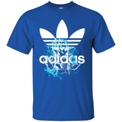 Adidas Vegeta Dragon Ball Super Saiyan T-shirt Men Cotton T-Shirt Men Cotton T-Shirt - parenttees